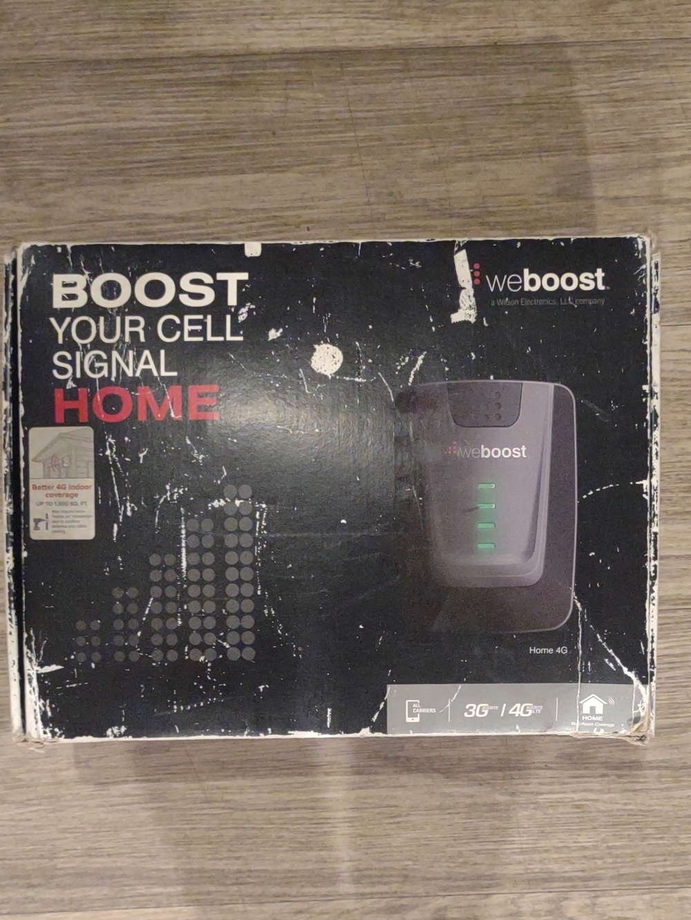 Home Cell Signal Booster - Black